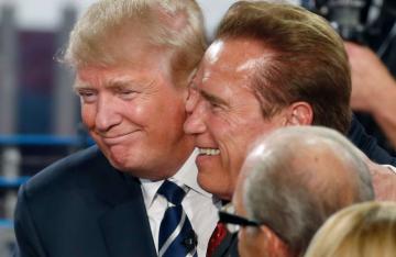  Trump in love Arnold